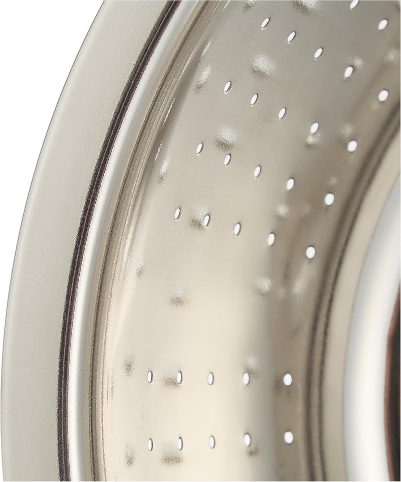 راج المصفاة من الفولاذ المقاوم للصدأ فضي 36x21سم - Image 4