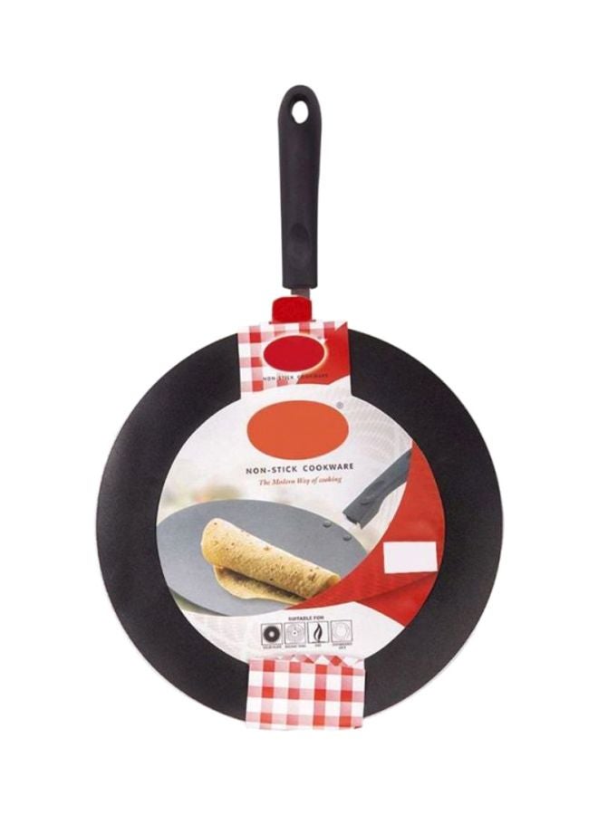 RAJ Curved Chapatti Tawa Pan Black 30cm 