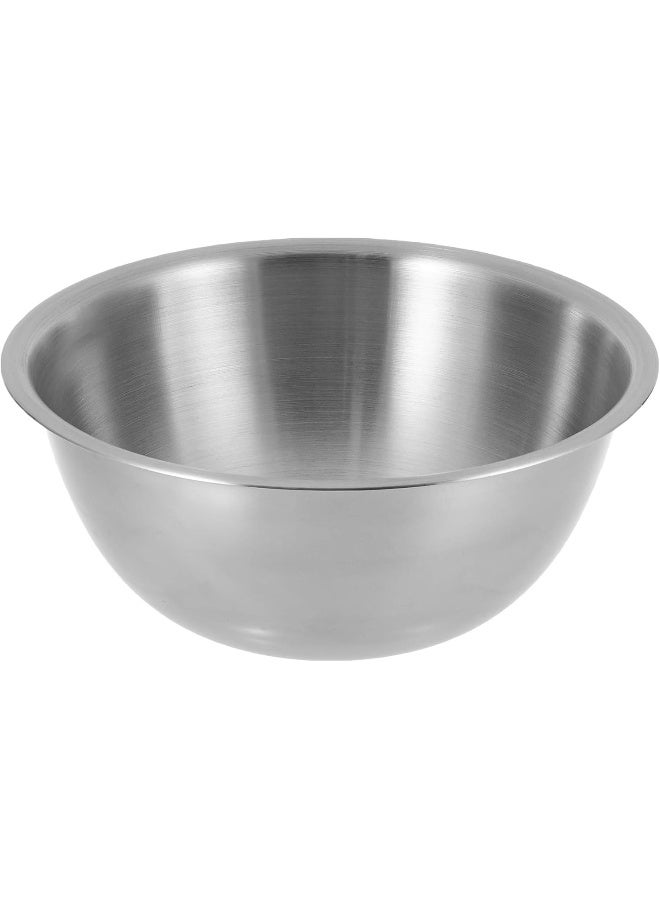 Raj Stainless Steel Mixing Bowl, 3 Liter, Silver, MB0003, Mixing Bowl, Baking Bowl, Storage Bowl Silver 3Liters - Image 1