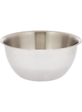 Raj Stainless Steel Mixing Bowl, 5 Liters, Silver, MB0005 Silver 5Liters - view 2
