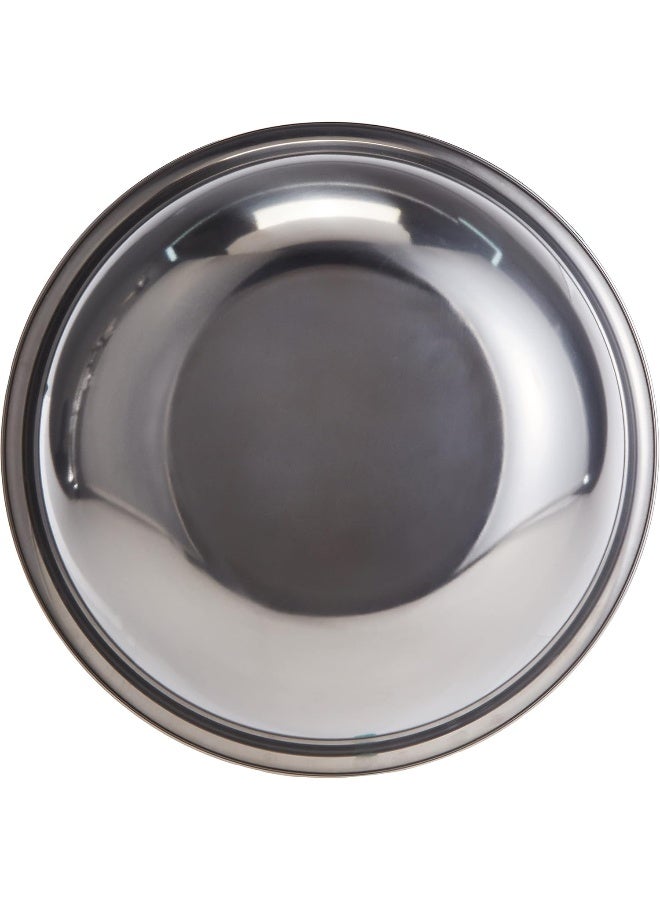 Raj Stainless Steel Mixing Bowl, 8 Liters, Silver, MB0008 Silver 8Liters - Image 3