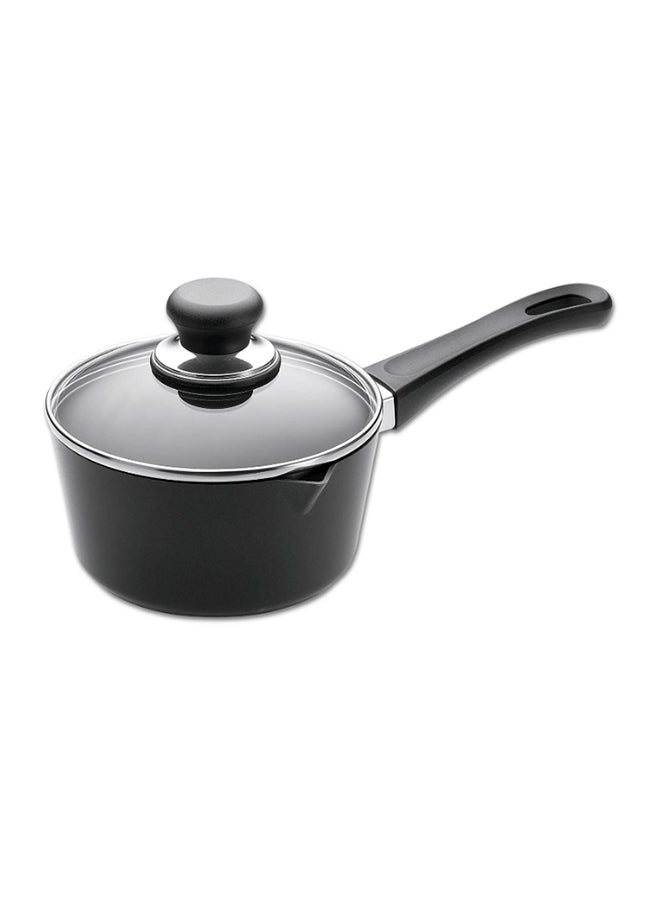 SCANPAN Classic Saucepan Black 16cm - Image 1