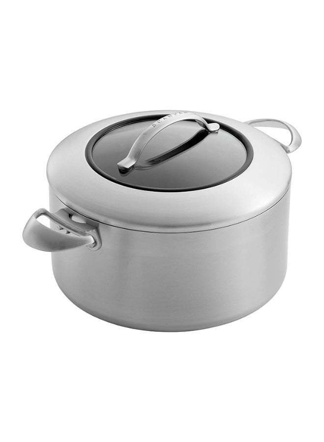 SCANPAN CTX Casserole Cooker Silver 26cm - Image 1