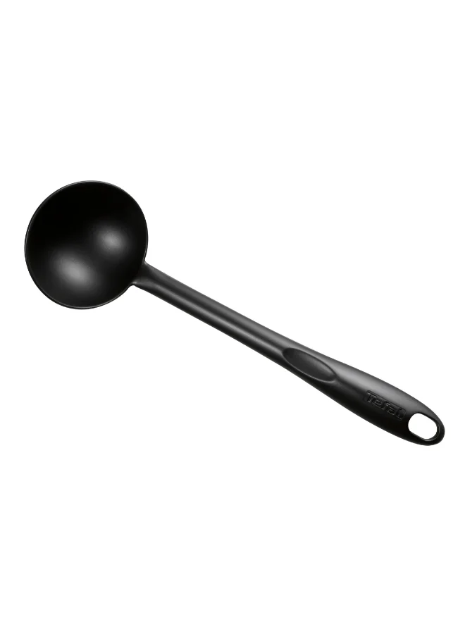 تيفال TEFAL مغرفة Bienvenue | أداة مطبخ | مقاومة للحرارة العالية | خالية من الخدوش للأواني | قابلة للغسل في غسالة الأطباق | أسود | بلاستيك | صنع في فرنسا | ضمان لمدة سنتين | 2744312