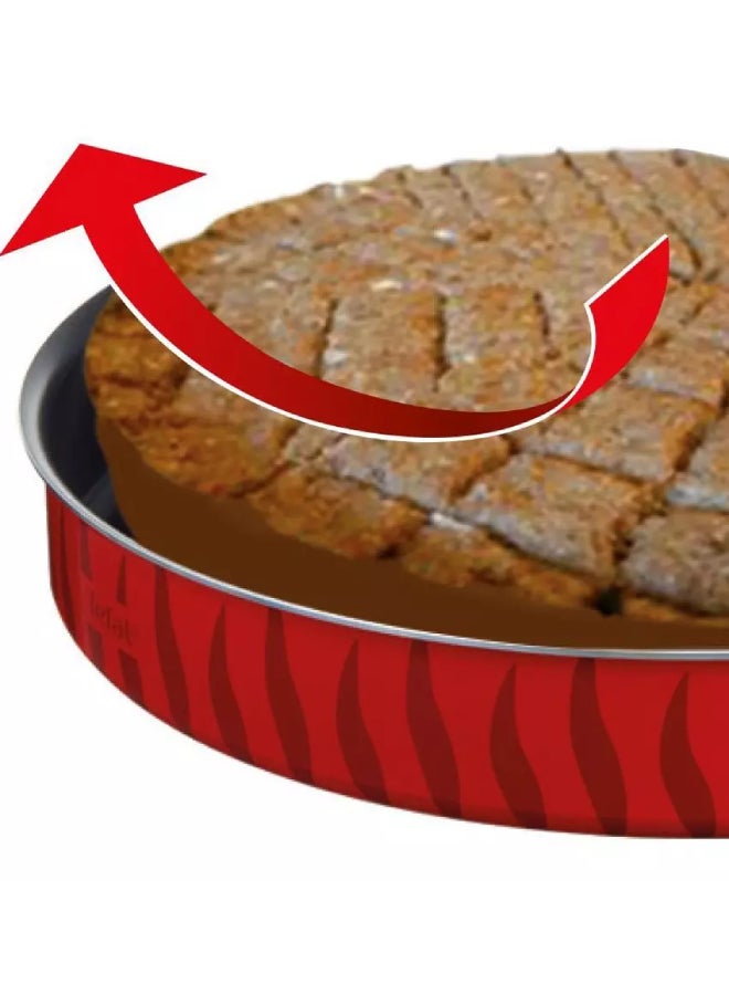 Tefal Tefal, Round Oven Tray Set Red 28 / 30cm  - Image 2