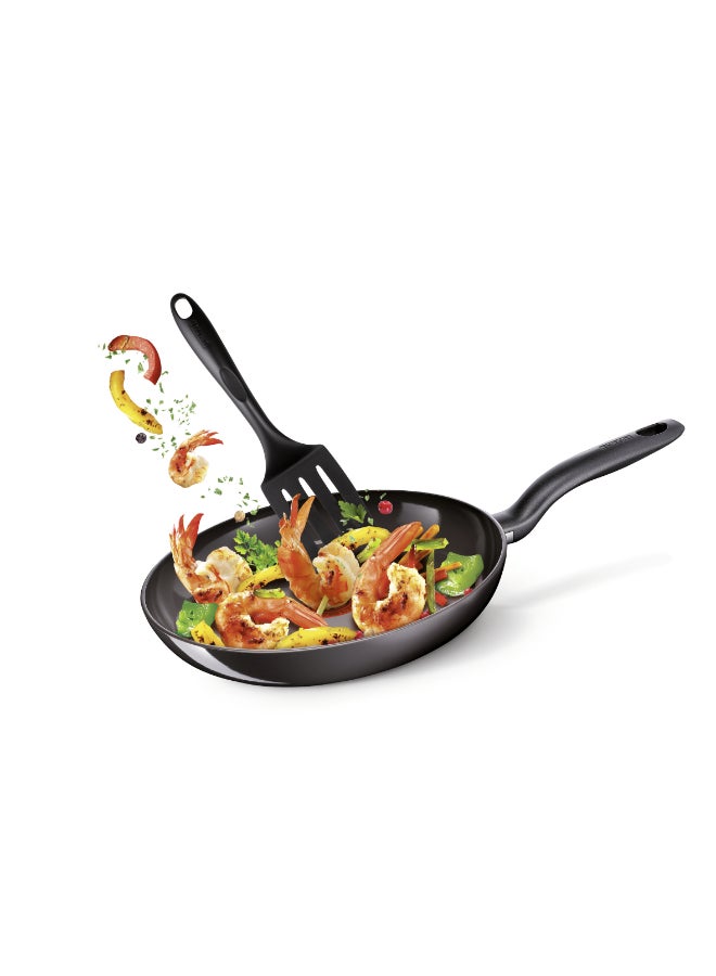 تيفال TEFAL ملعقة Bienvenue | أداة مطبخ | مقاومة للحرارة العالية | خالية من الخدوش للأواني | قابلة للغسل في غسالة الأطباق | أسود | بلاستيك | صنع في فرنسا | ضمان لمدة سنتين | 2743912 أسود 31سم - Image 3