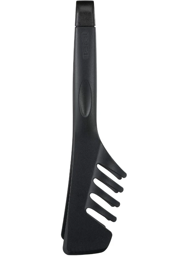 Tefal TEFAL Bienvenue Salad Tongs | Kitcken Tool | High-Heat Resistance | Scratch-Free for Cookware | Dishwasher-Safe | Black | Plastic | Made in France | 2 Years Warranty | 2745312 Black