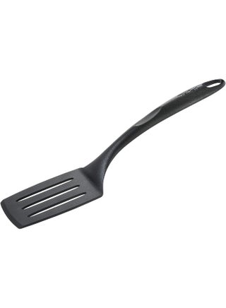 TEFAL Bienvenue Angle Slotted Spatula | Kitcken Tool | High-Heat Resistance | Scratch-Free for Cookware | Dishwasher-Safe | Black | Plastic | Made in France | 2 Years Warranty | 2743712 Black - pnsku/N11059415A/45/_/1744093681/78a3e34e-bed1-49d3-b423-26f158f1fa0d