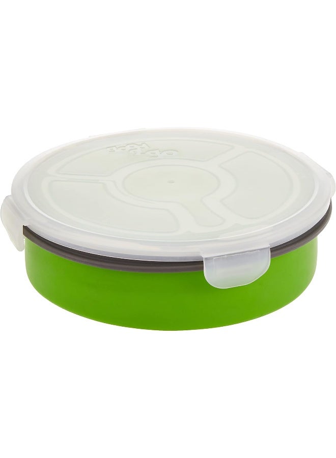 Good 2 Go Round Box With Compartments Green 1.8Liters  - Image 3