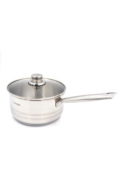 Prestige Infinity 20Cm Cov Saucepan Shiny, Matt 20Cmcm