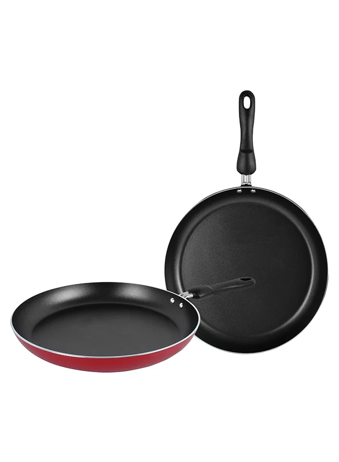 Prestige Frypan Twin Pack Set Includes Small Pan 24cm, Large Pan