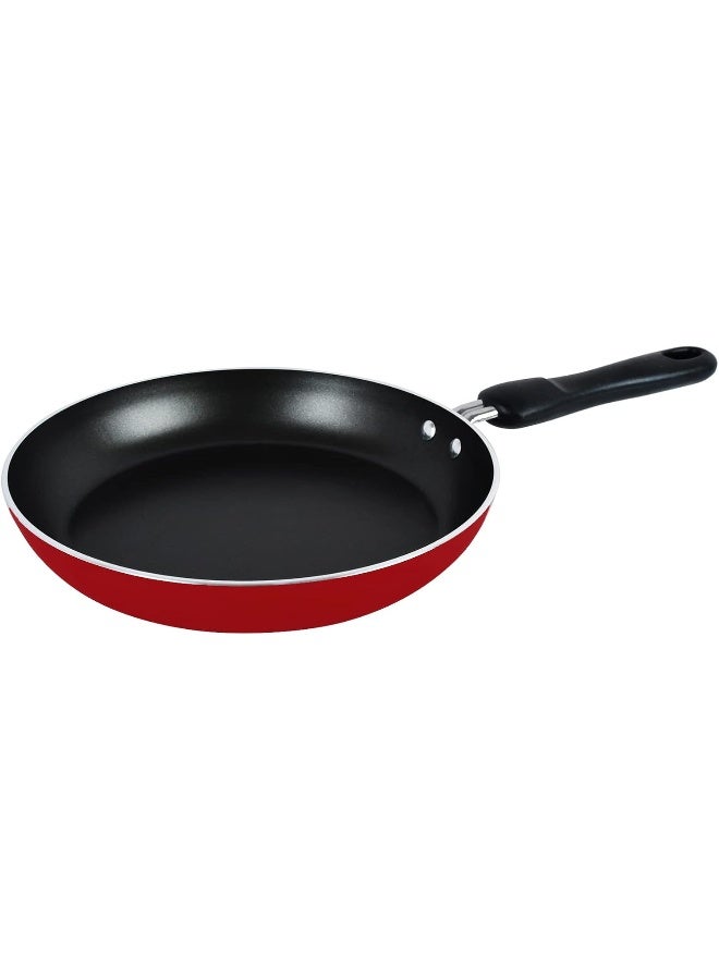 Classique Frypan with Spatula Set of 3 Pieces Red/Black 28cm