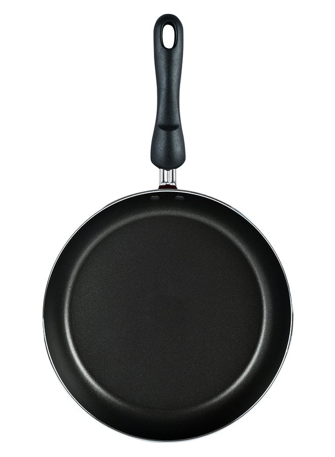 Prestige 8-Piece Non Stick Value Pack Cooking Set-Durable-stain proof Includes 1xSaucepan With Glass Lid 14cm, 1xCasserole With Glass Lid 18 Cm, 1xCasserole With Glass Lid 24cm, 1xFrypan 24cm, 1xTurner Red/Black Red/Black - Image 5