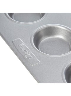 Prestige 12-Cup Bun Tin Metal Chrome 38x25.7x1.7cm  - Image 4