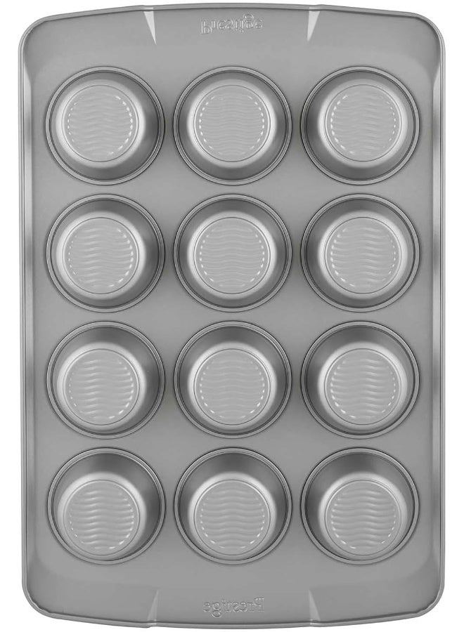 Prestige 12-Cup Muffin Tin Chrome 4.4 x 6.3cm  - Image 4