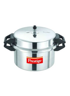 Prestige Popular Aluminium Pressure Cooker Silver/Black 16Liters  - Image 1