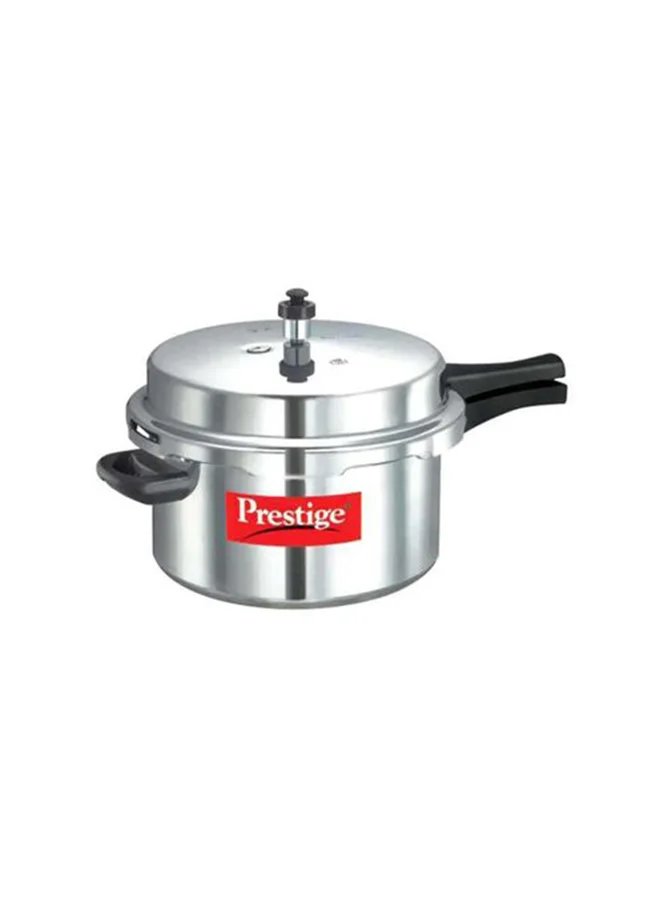 Prestige Popular Aluminium Pressure Cooker with Double Screw Duable Handles