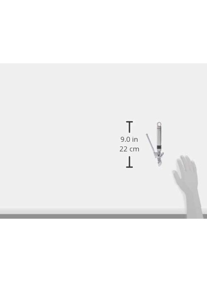 برستيج إيكو فتاحة علب على شكل فراشة فضي 25.9x9.39x3.3سم  - Image 3
