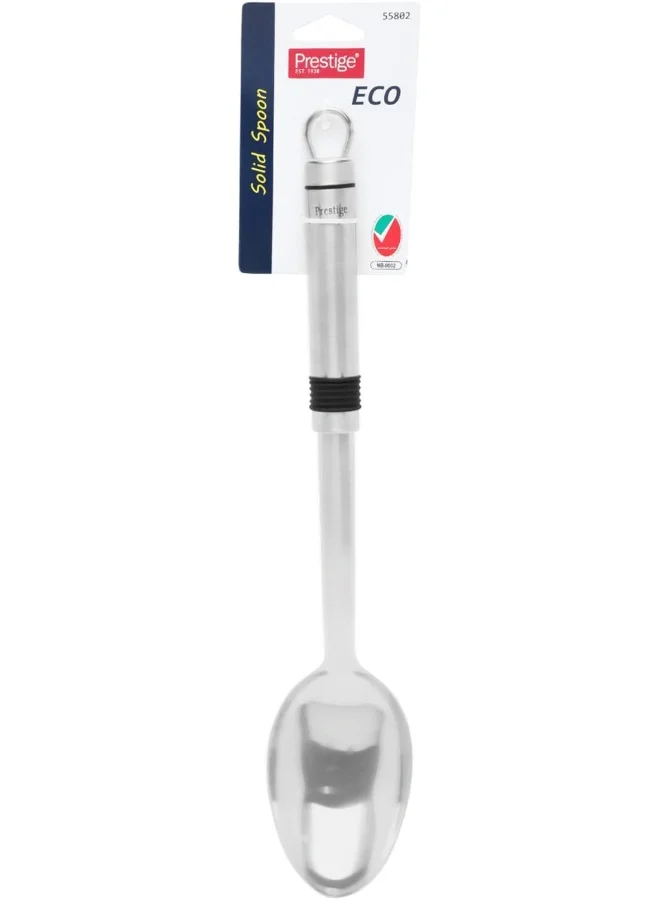 Prestige Eco Solidspoon With Rubbergrip Silver 38.4 x 7.8cm