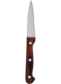 Prestige Paring Knife, Stainless Steel, Brown Multicolour 8cm  - Image 4