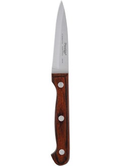 Prestige Paring Knife, Stainless Steel, Brown Multicolour 8cm  - Image 3