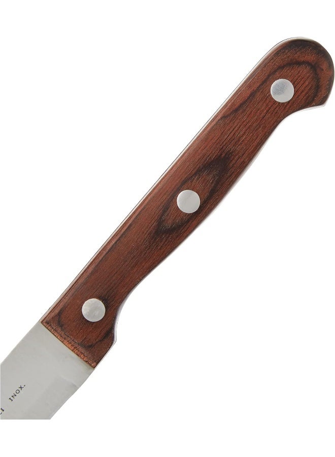 Prestige - Fackelmann Prestige Vegetable Knife, Pr1974 Silver/Brown 10.5cm - Image 1
