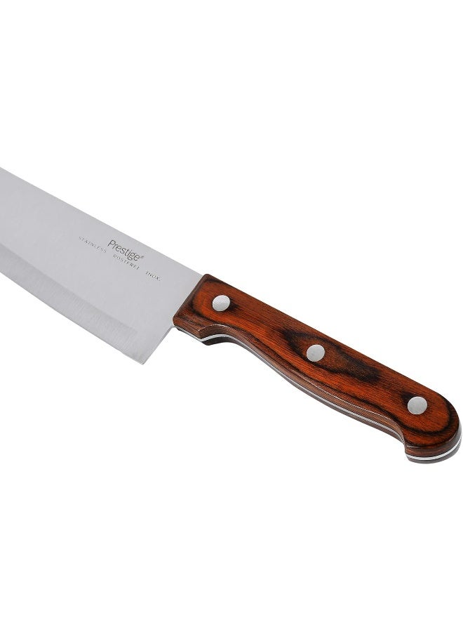 Prestige - Prestige Vegetable Knife, Pr1977 Brown Silver/Brown 20cm - Image 1