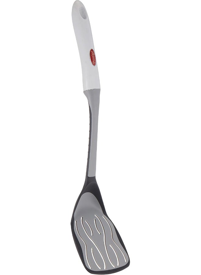Prestige Slotted Cooking Spoon Silver/Black - Image 3