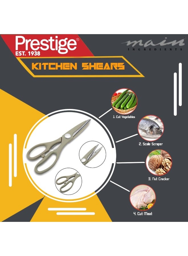 Prestige - Scissors Grey/Silver 7.5x0.9x21.5cm - Image 1