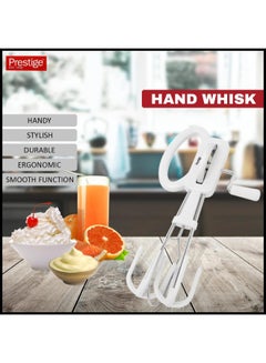 Prestige Durable Ergonomic Smooth Function Hand Whisk Black/Grey/White  - Image 3