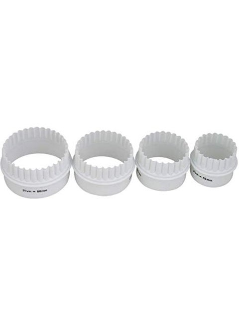 Prestige Pastry Cutters, Pr50186 White 32x36x47cm