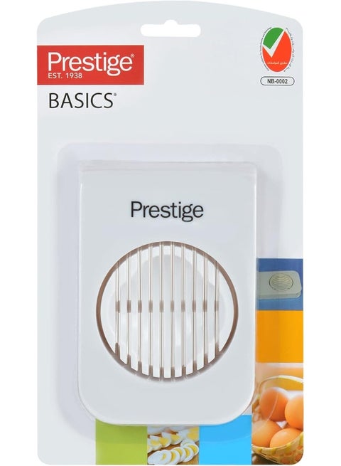 Prestige Stainless Steel Egg Slicer White