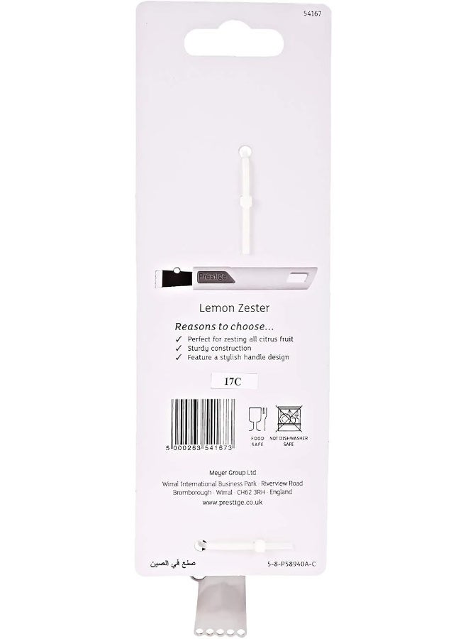 Prestige Prestige Lemon Zester, White White 22.1 x 2cm  - Image 4