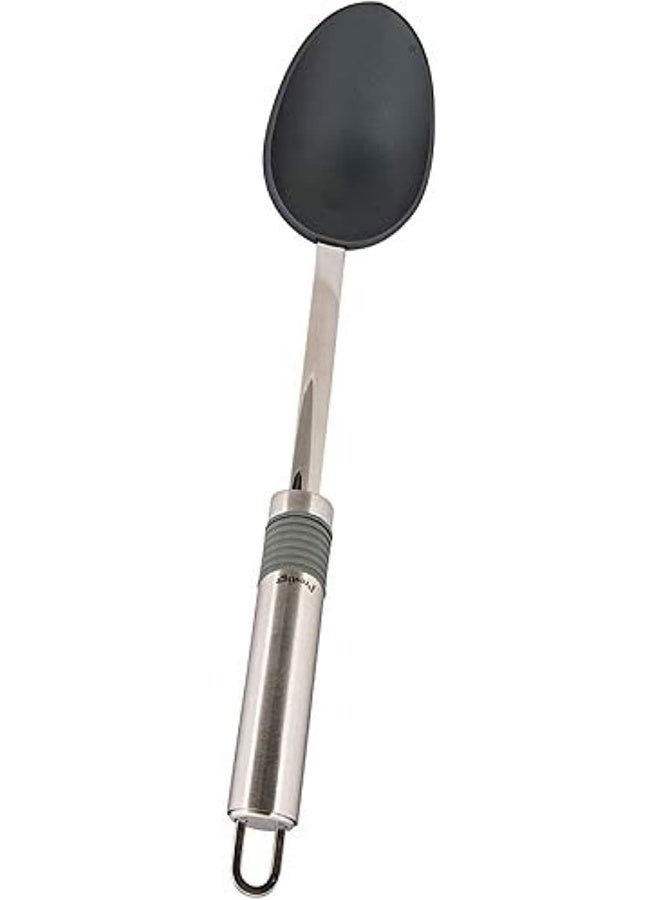 Prestige Progrip Nylon Head Solid Spoon Silver/Black/White 7x14.6cm - Image 3