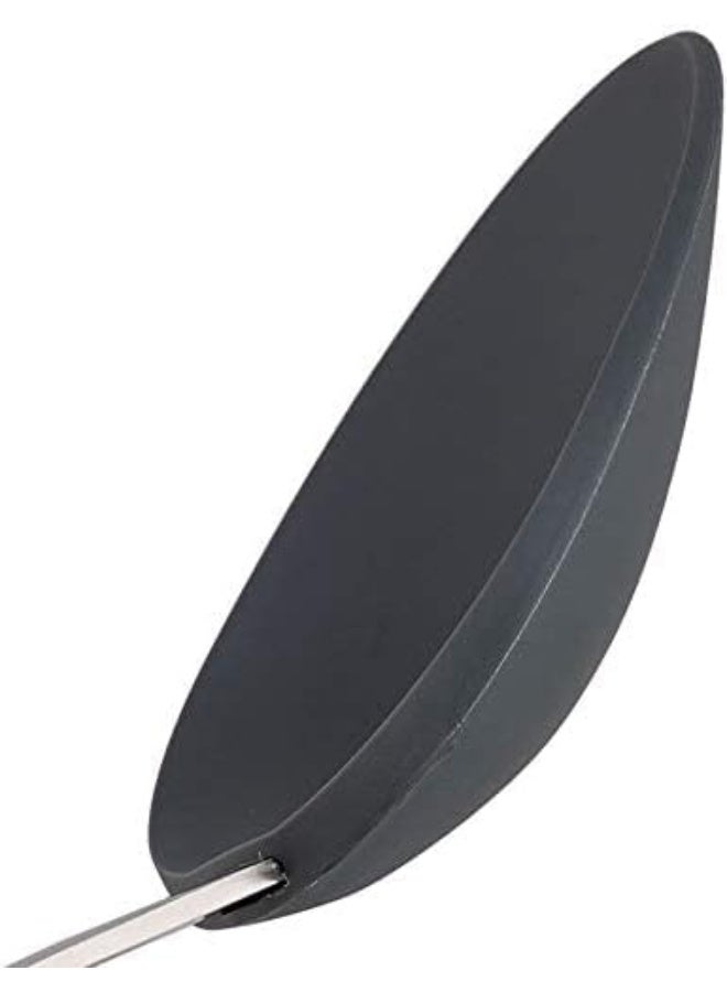 Prestige Progrip Nylon Head Solid Spoon Silver/Black/White 7x14.6cm - Image 5