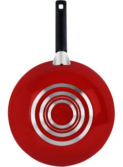 Prestige Classique Wok Glass Lid Red 26cm  - Image 4