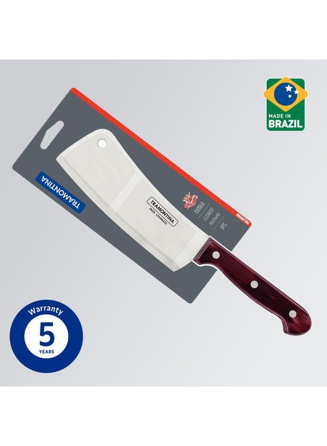 Cleaver Red/Silver 6inch