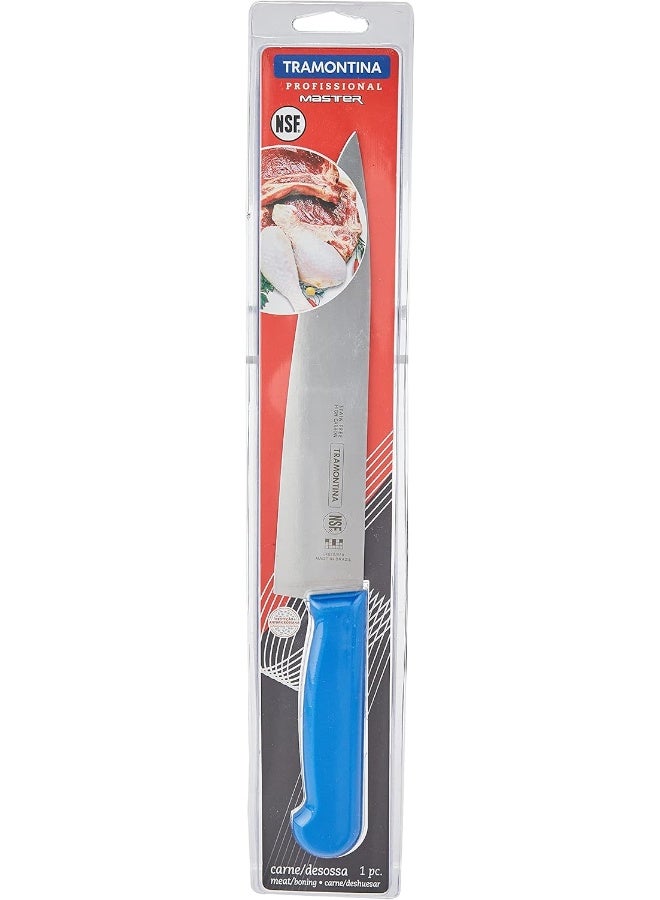 TRAMONTINA Meat Knife Blue/Silver 8inch  - Image 3