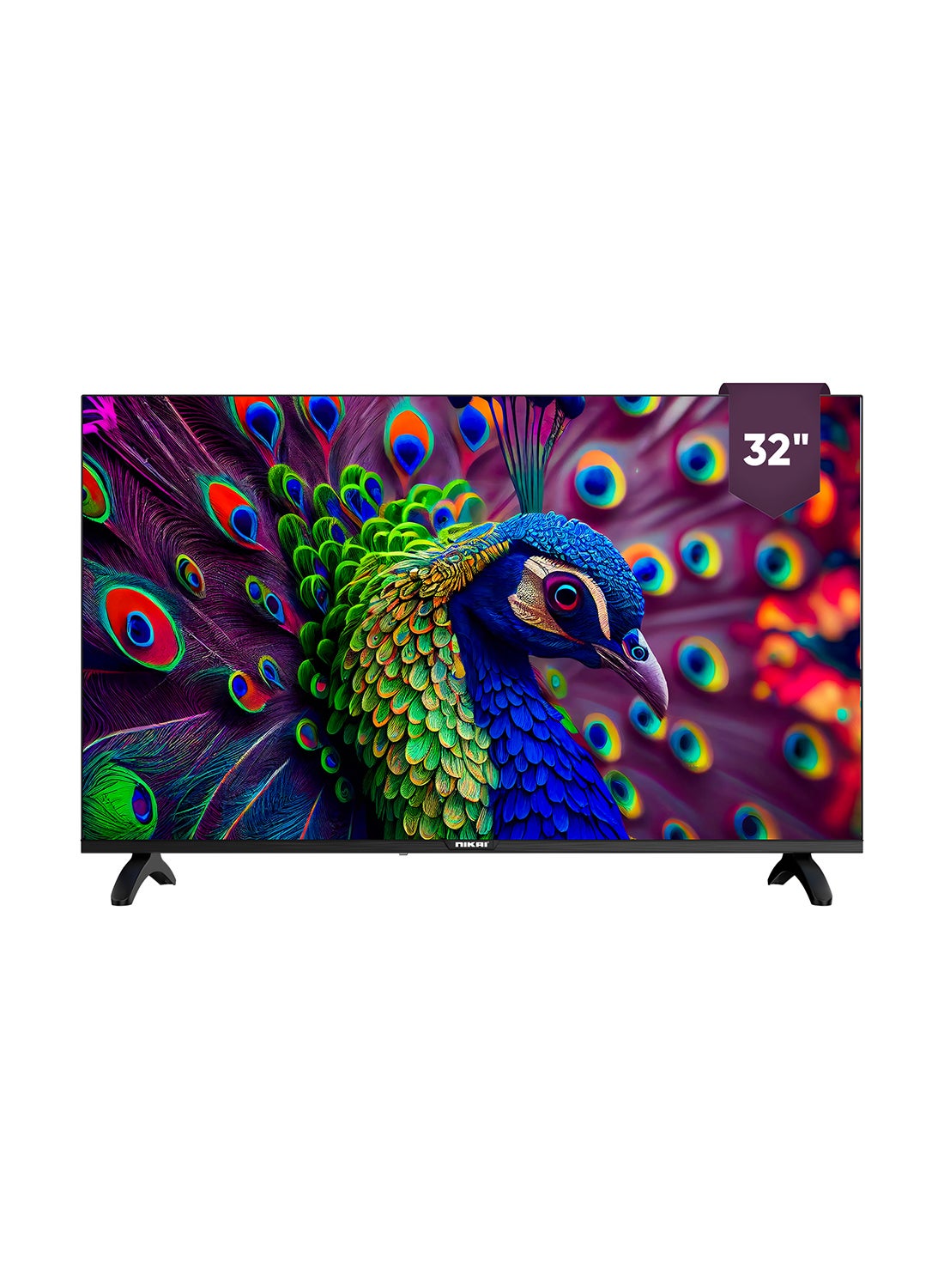 32 Inch Smart LED TV | HD 1366 x 768 Resolution | Android TV with Wi-Fi & DLNA | Quad-Core Processor | 16W Speaker Power | 2x HDMI, 2x USB | Netflix, YouTube, Shahid | 60Hz | Model Year 2018 | NTV3200SLED / NTV3200SLED4 Black image 10