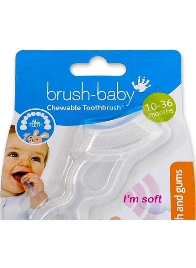 brush-baby Brush-Baby Chewable Toothbrush & Teether 10 - 36 months  - Image 3