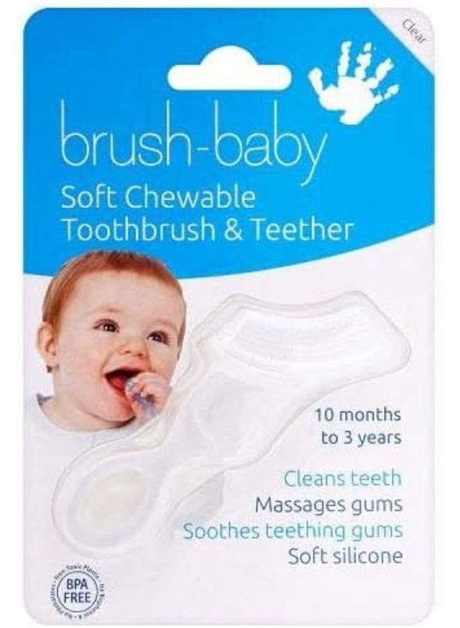 brush-baby - Soft Teether Brush For Babies And Toddlers - Image 1