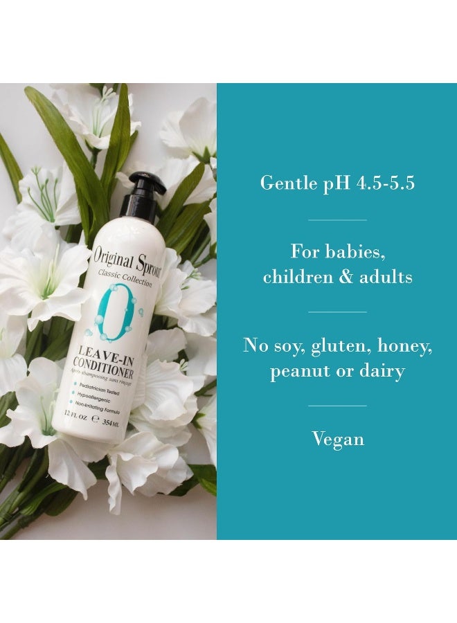 Leave-In Conditioner, Hypoallergic and Non Irritating Formula - 354 ml
