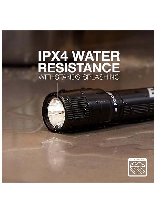 Energizer - Energizer X-Focus LED One-Touch Water Resistant Flashlight Black - Image 1