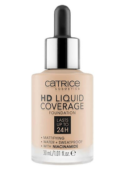 Catrice Hd Liquid Coverage 010 Foundation 30 ml 010 Light Beige