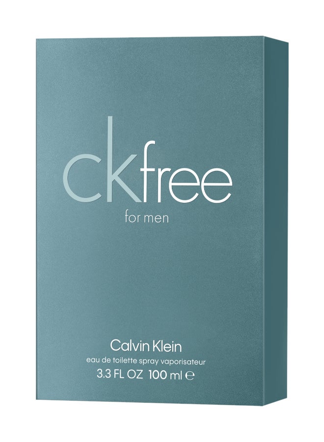 Ck Free Eau De Toilette 100ml
