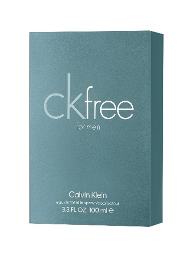 CALVIN KLEIN Ck Free Eau De Toilette 100ml - Image 3