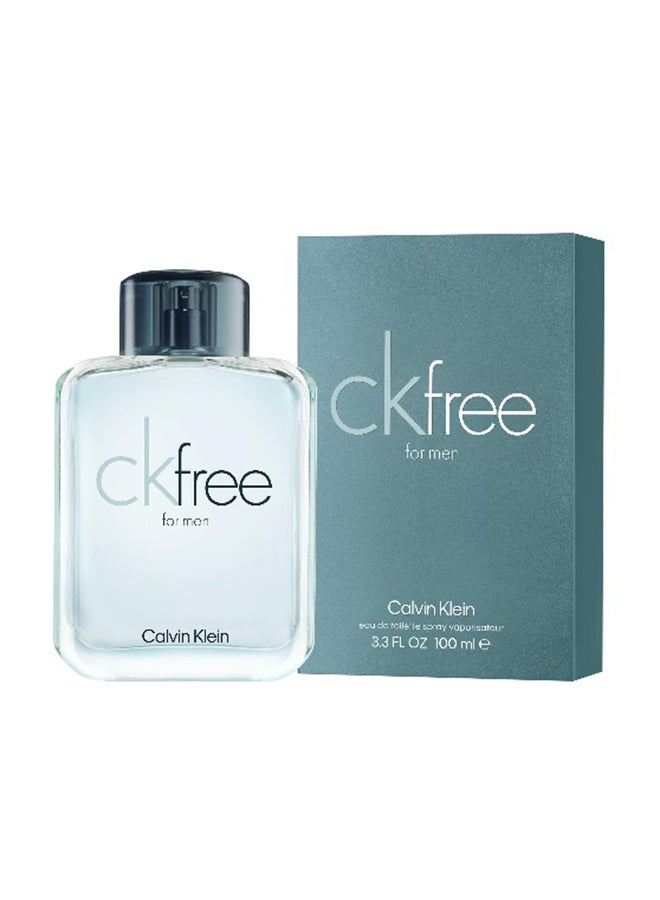 CALVIN KLEIN Ck Free Eau De Toilette 100ml - Image 2