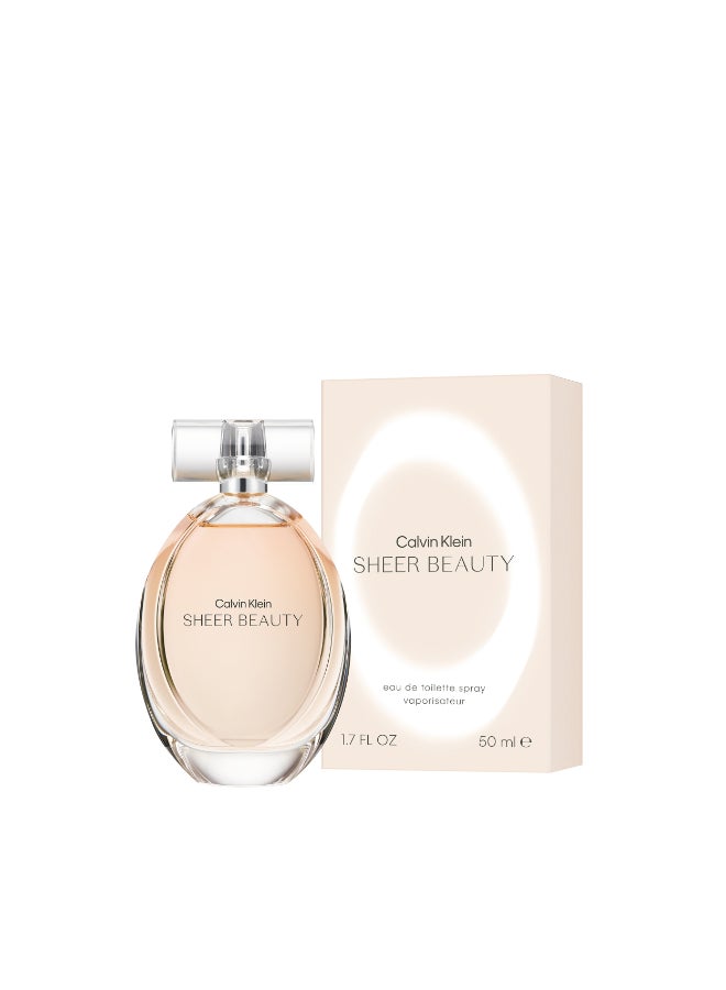 CALVIN KLEIN Sheer Beauty Eau De Toilette 50ml - Image 2