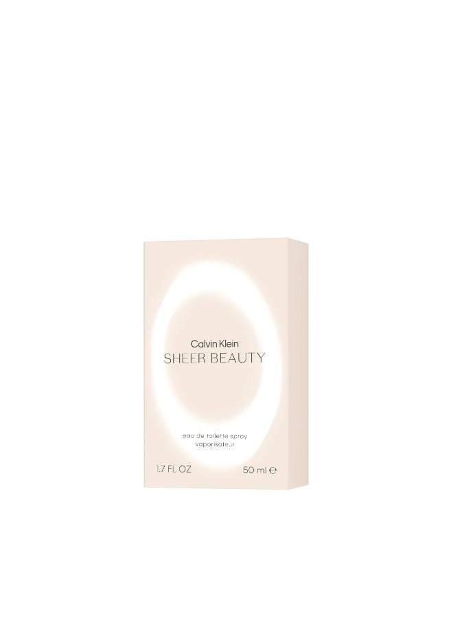 CALVIN KLEIN Sheer Beauty Eau De Toilette 50ml - Image 3