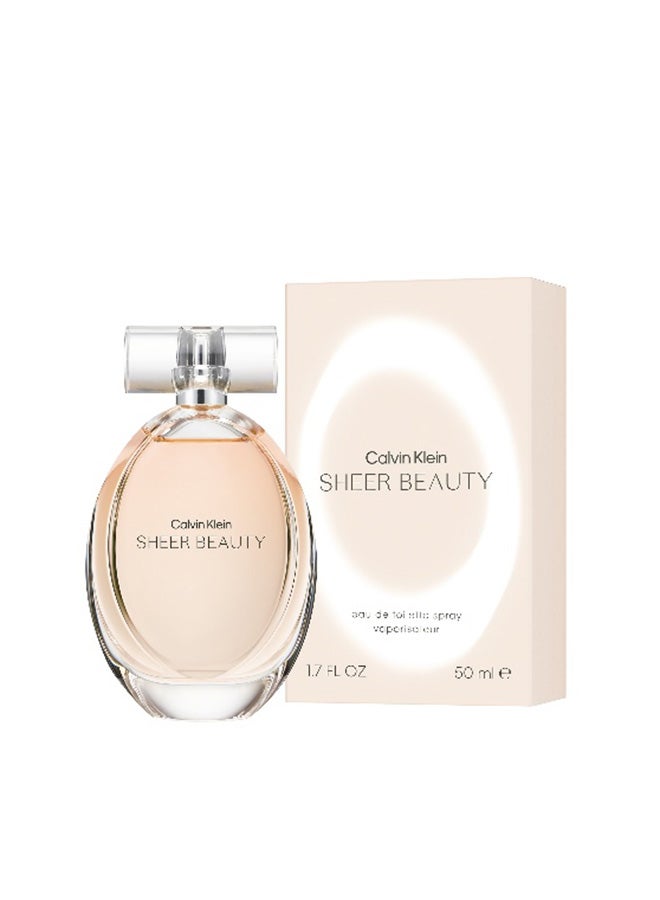 CALVIN KLEIN Sheer Beauty Eau De Toilette 50ml - Image 2